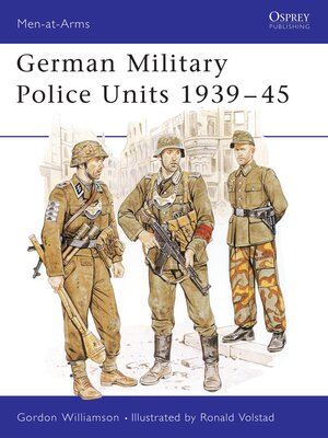 cover image of German Military Police Units 1939&#8211;45